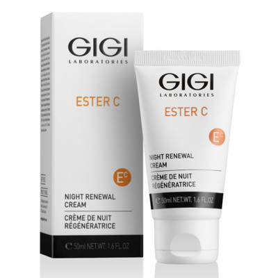 GIGI Ester C Night Renewal Cream - brightening and rejuvenating moisturiser 50ml