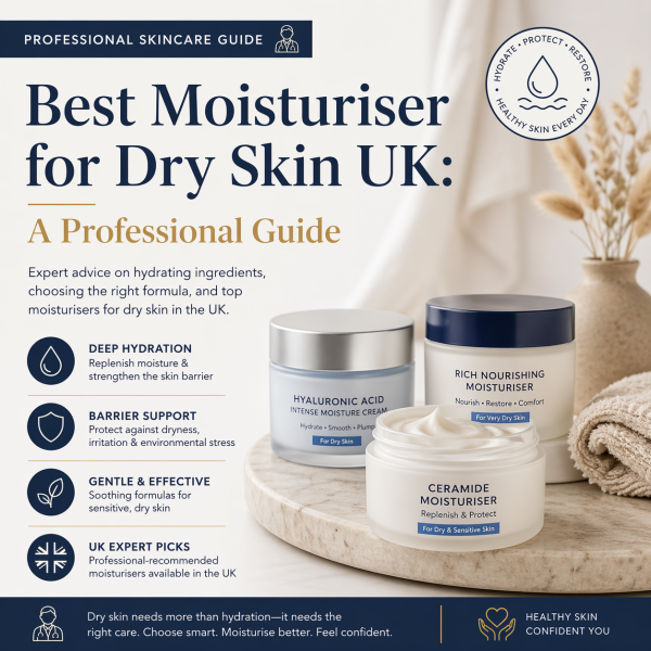 Best Moisturiser for Dry Skin UK: A Professional Guide