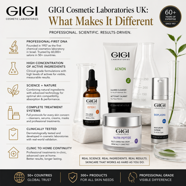 GIGI Cosmetic Laboratories UK: What Makes It Different