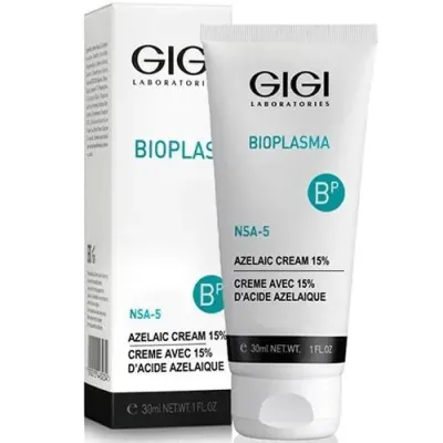 Gigi Bioplasma 15% Azelaic Acid Cream 30ml - treatment cream for acne, rosacea, pigmentation