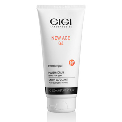 Gigi New Age G4 Polish Scrub 200ml - gentle exfoliating peeling 