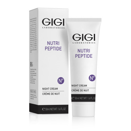 Gigi Nutri Peptide Night Cream 50ml - rich moisturiser enriched with the peptides