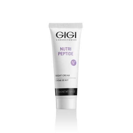 Gigi Nutri Peptide Night Cream 50ml - rich moisturiser enriched with the peptides