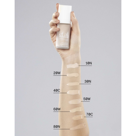 Et Al Intelligent Skin Cream Foundation SPF20 30 ml full size/3ml sample sheer matte finish