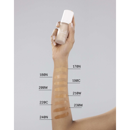 Et Al Intelligent Skin Cream Foundation SPF20 30 ml full size/3ml sample sheer matte finish