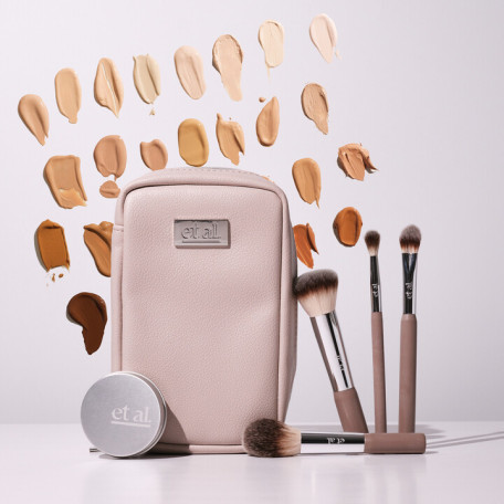 Et Al Limited edition brush set with the brush cleanser and brush pouch