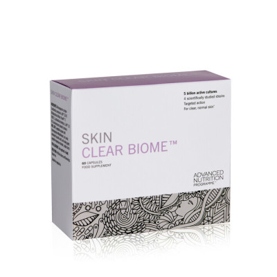 Advanced Nutrition Programme Skin Clear Biome 60 caps - probiotics for problem, stressed skin